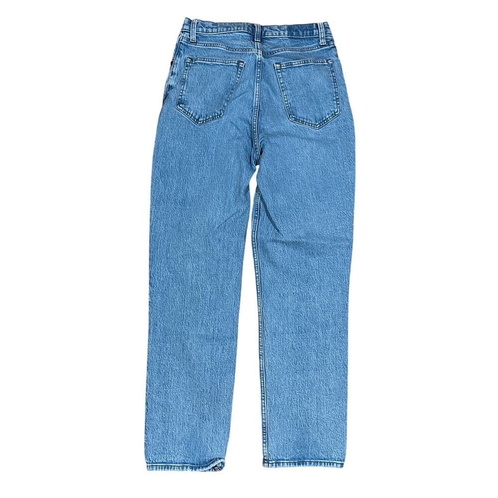 Abercrombie 90s Straight Ultra High Rise Curve Love Jeans 29/8R Light Wash 28” - Picture 2 of 8